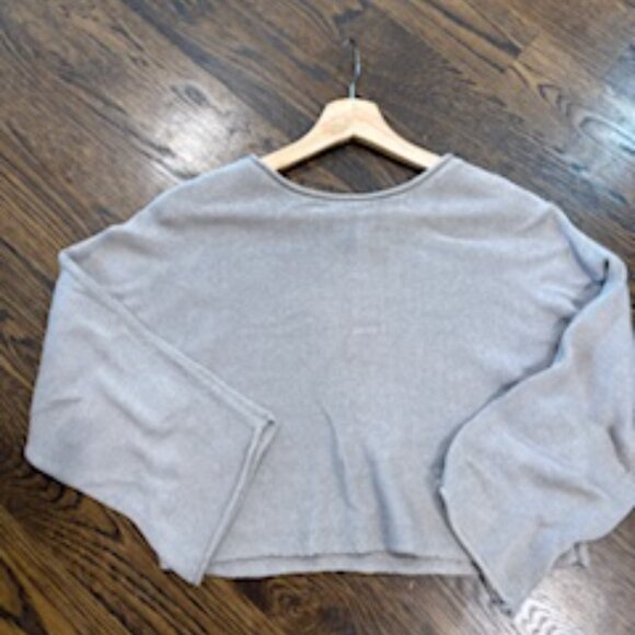 Clearout- Babaton Cotton oversized 3/4 Sleeve Knit sz S - Picture 4 of 10